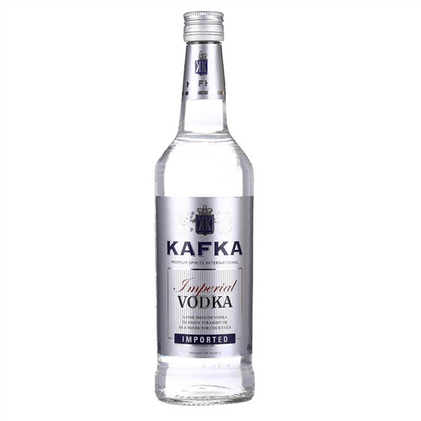 750ml Vodka Glass Bottle
